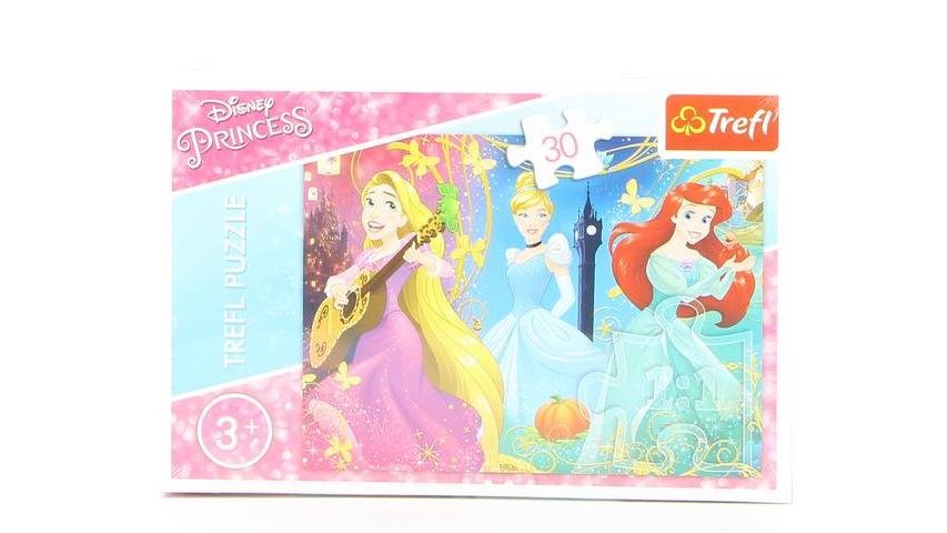 Puzzle pentru fete Disney Princess Trefl, 30 piese | Carrefour ...