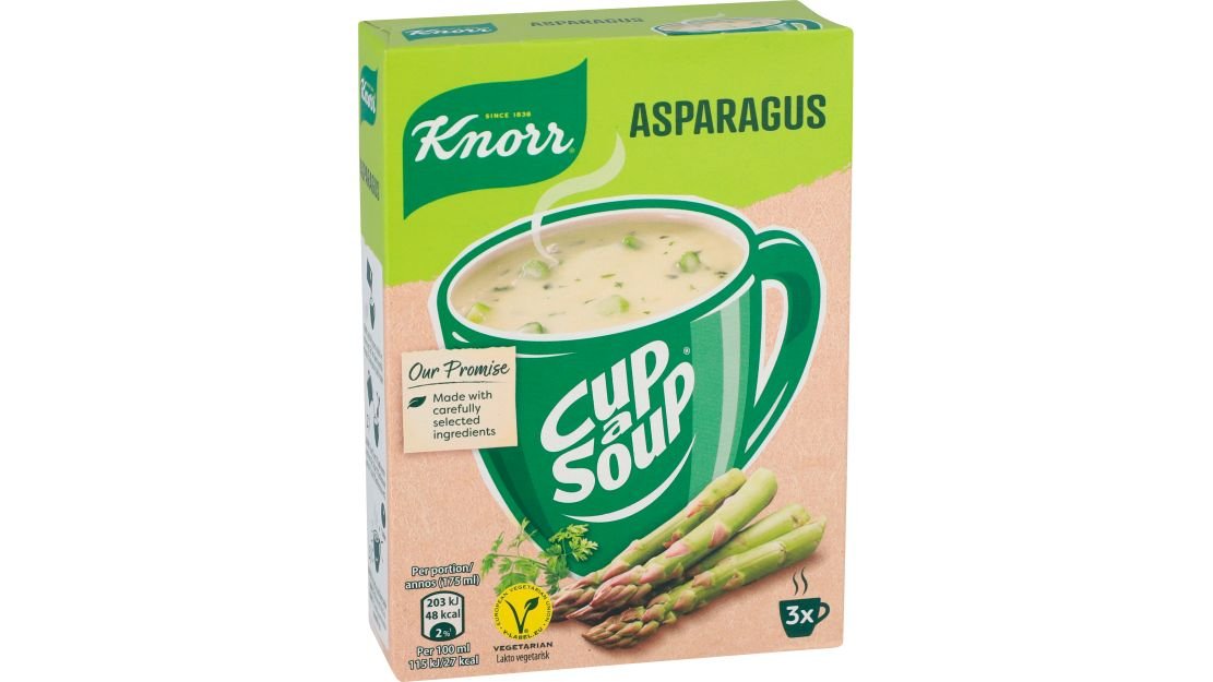 Aspargessuppe, Knorr Cup A Soup
