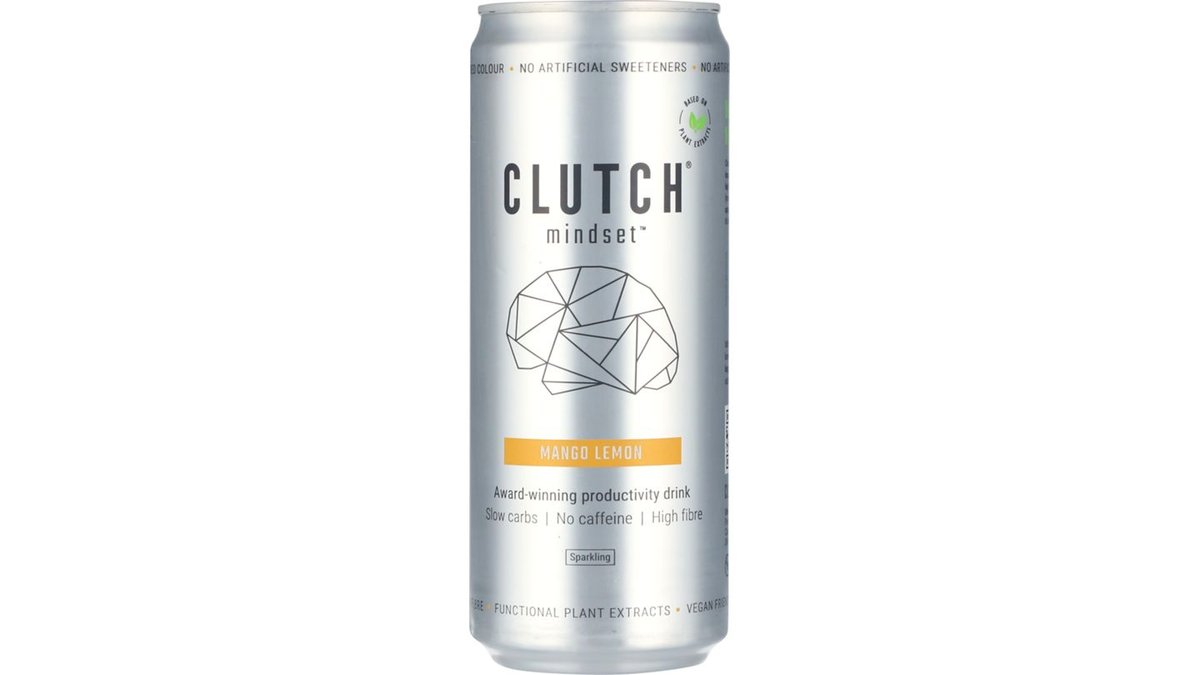 Clutch Mindset m. mango & citron 330 ml
