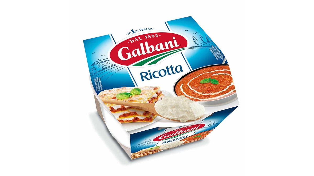 Branza ricotta Galbani, 250 g | Auchan Hypermarket Cluj Iulius | Wolt