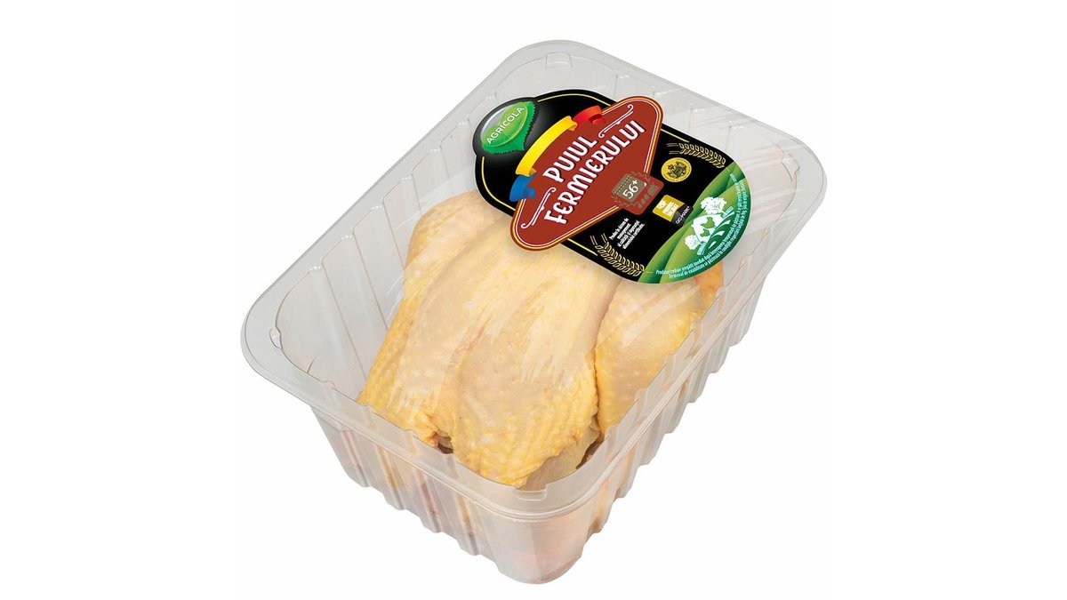 Pui grill Puiul Fermierului Agricola, ambalat, +/- 1.9 kg | Auchan ...
