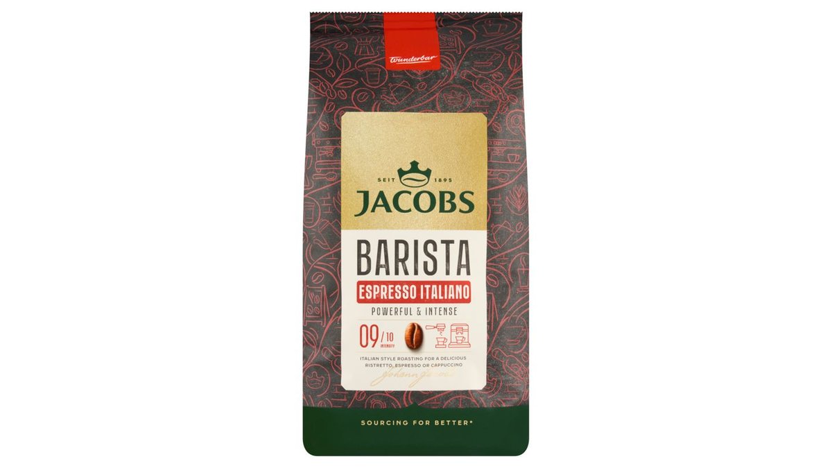 Jacobs Barista Editions Espresso Italiano káva pražená zrnková 1000 g