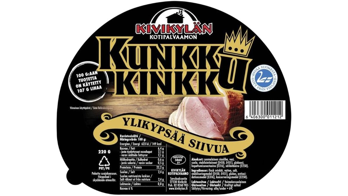 Kivikylän Kunkkukinkku 220g