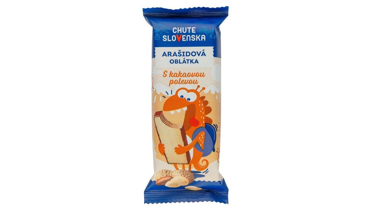 CHUTE SLOVENSKA Oblátka arašídová 50g