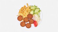 Objednať Falafel tanier s hranolkami
