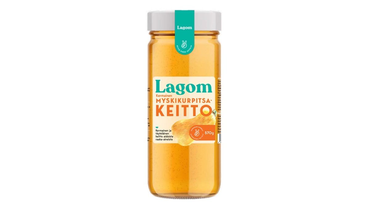 Lagom Kermainen myskikurpitsakeitto 570g