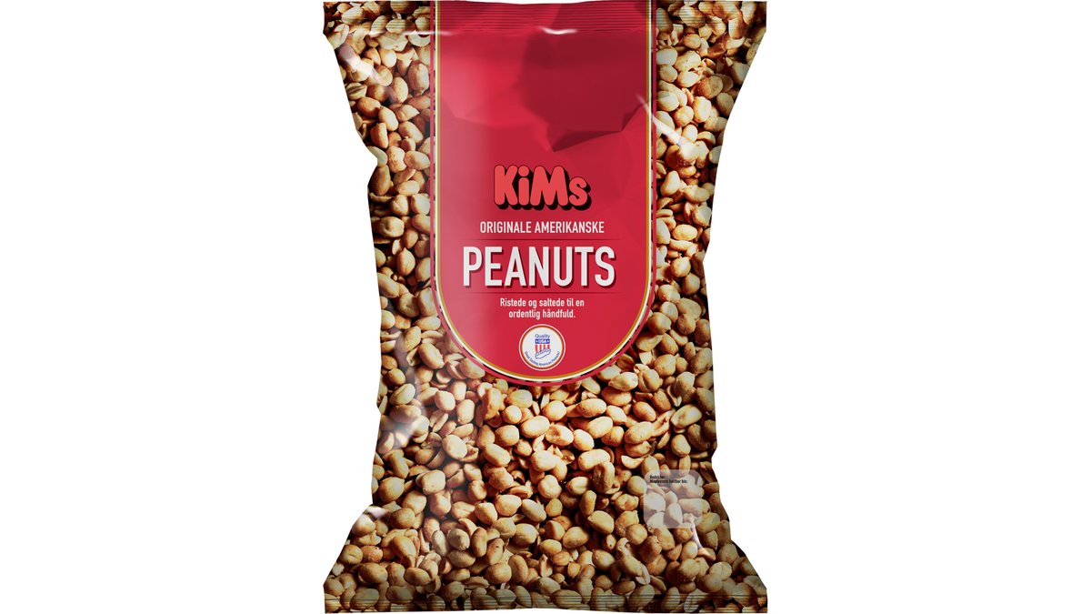 KiMs Saltede Peanuts 1000g