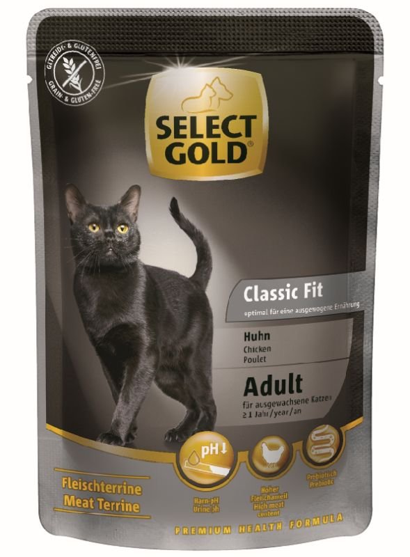 SELECT GOLD - Adult Classic Fit, pouch kylling 85 g | Maxi Zoo Nyborg ...