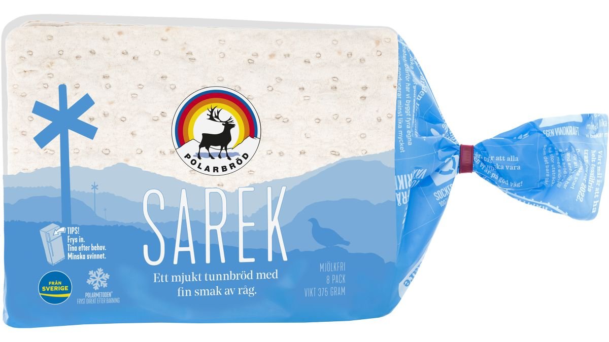 Polarbröd Sarek, 8-pack