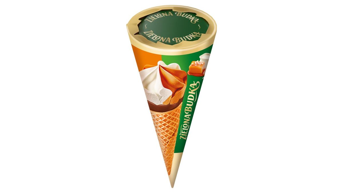 Zielona Budka Lody słony karmel ze śmietanką 110 ml