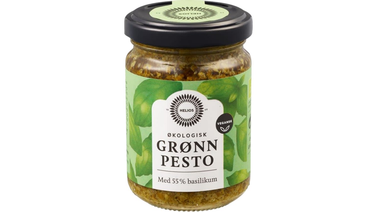 Helios Pesto Grønn ØKO, 130 g
