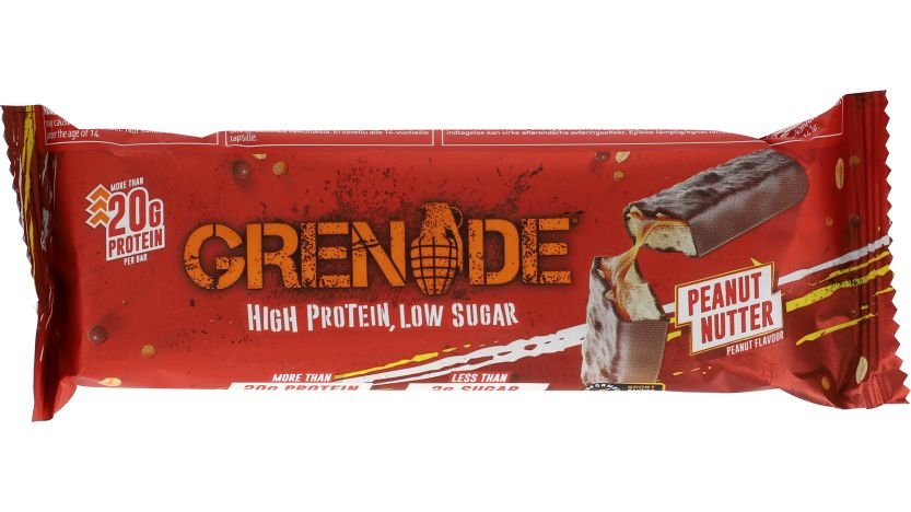 Proteinbar m. peanutbutter, Grenade