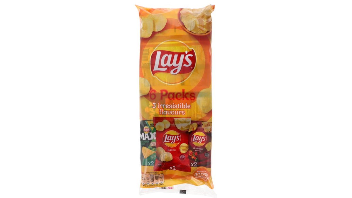 Chips Mix 6-pak, Lay's