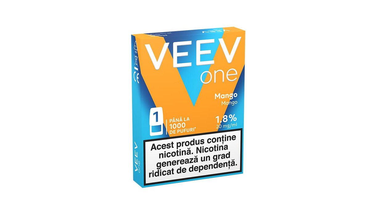 veev one romania Veev One Pareri Veev One Pods — Goodfellas Cigar Shop Tigarete electronice  VEEV main image 1