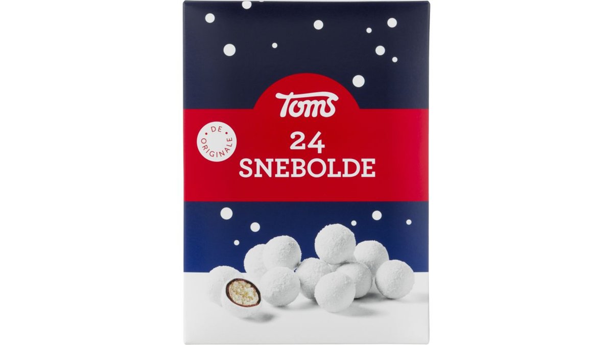 Snebolde 24 stk. Toms