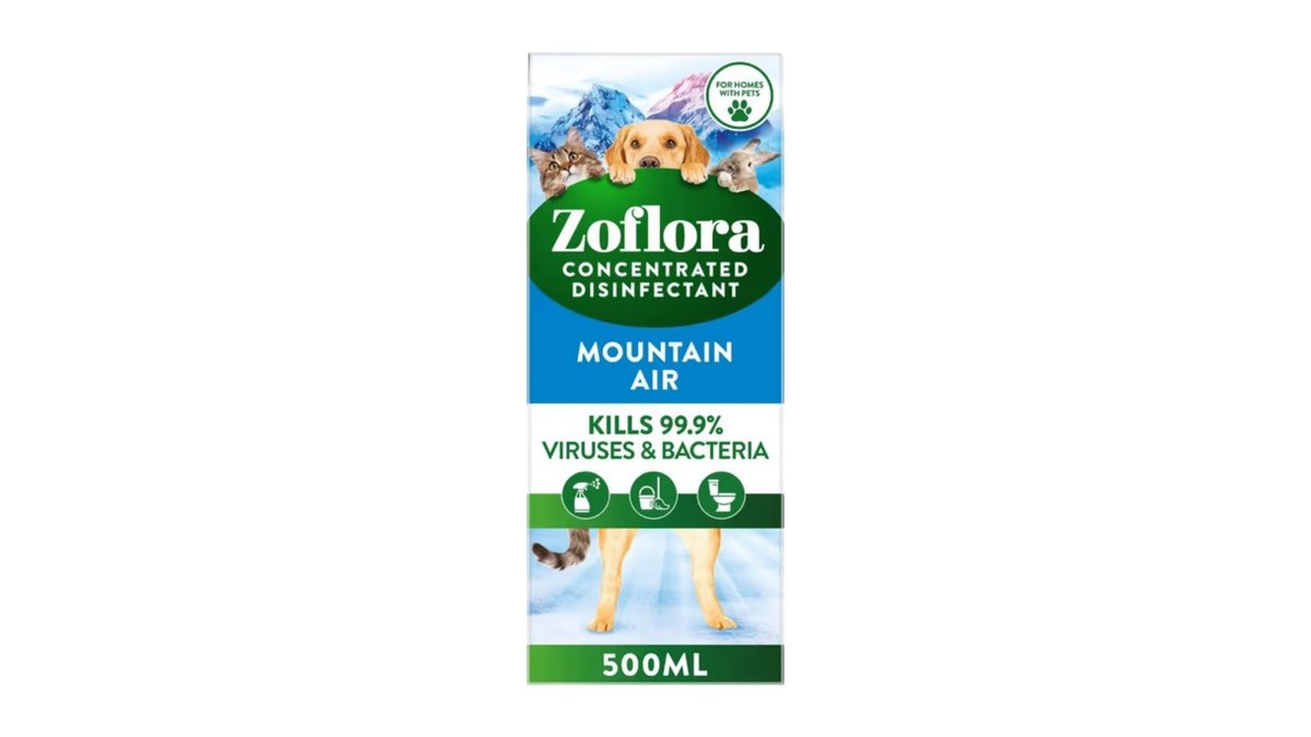 Zoflora Fresh Home Odour Remover Disinfectant Mountain Air, 500