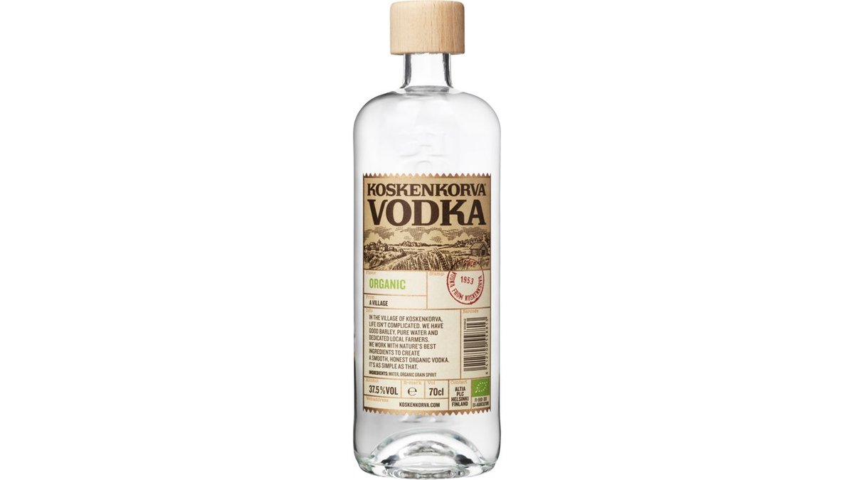Vodka Koskenkorva 37,5% Øko.