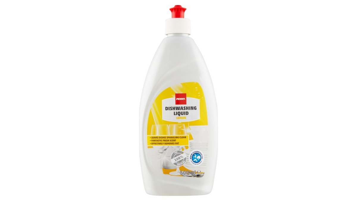 Penny Lemon prostředek na mytí nádobí 500ml