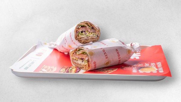 Grilled Halloumi Wrap