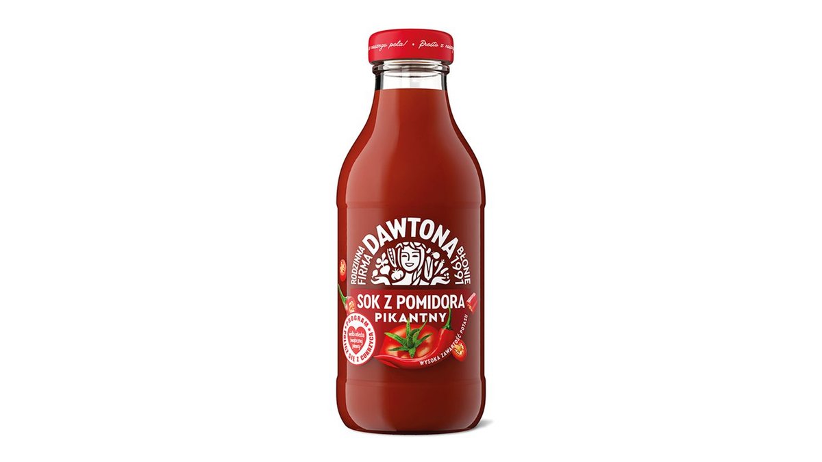 Dawtona Sok z pomidora pikantny 300 ml