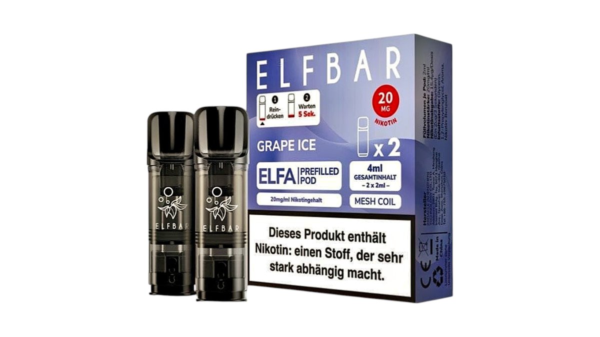 elfbar elfa master akku ELFBAR Pods Peach Ice | Original ab 6,99 € | elfbarpods.de main image 1