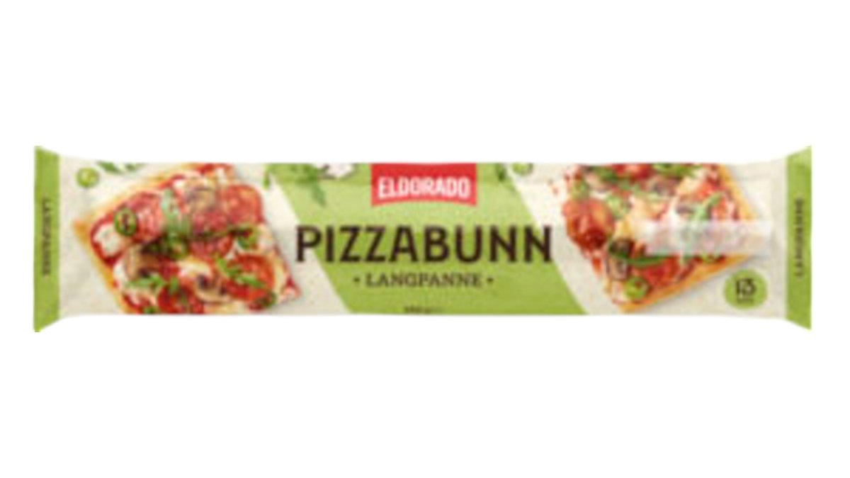 Eldorado Pizzabunn Langpanne,  550 g