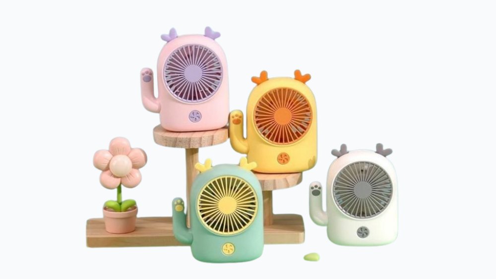 Mini cute fan green colour