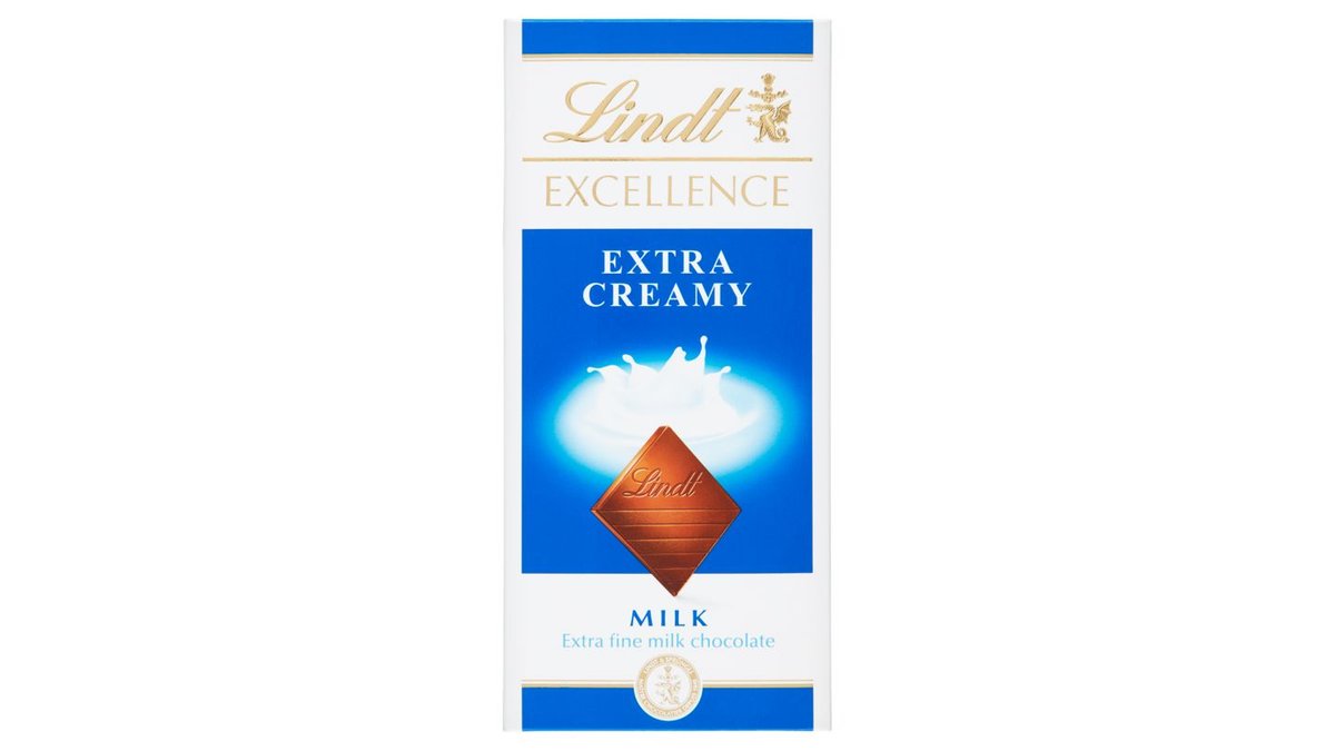 Lindt Excellence Extra jemná mliečna čokoláda 100 g