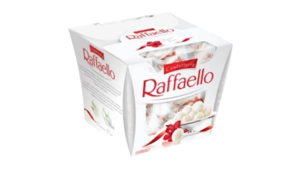 Raffaello kommikarp 150g