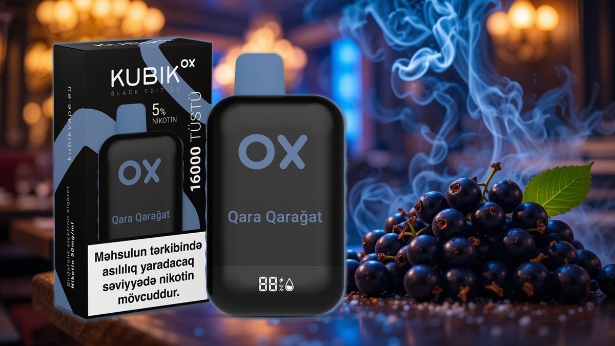 KUBİK OX 16000 | TaBaR Vape & Tobacco Hazi Aslanov