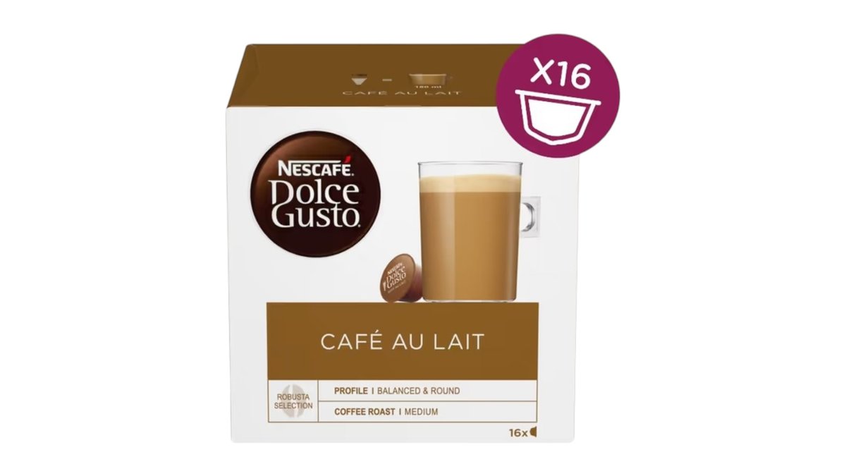 Dolce Gusto Café Au Lait kohvikapslid 160g