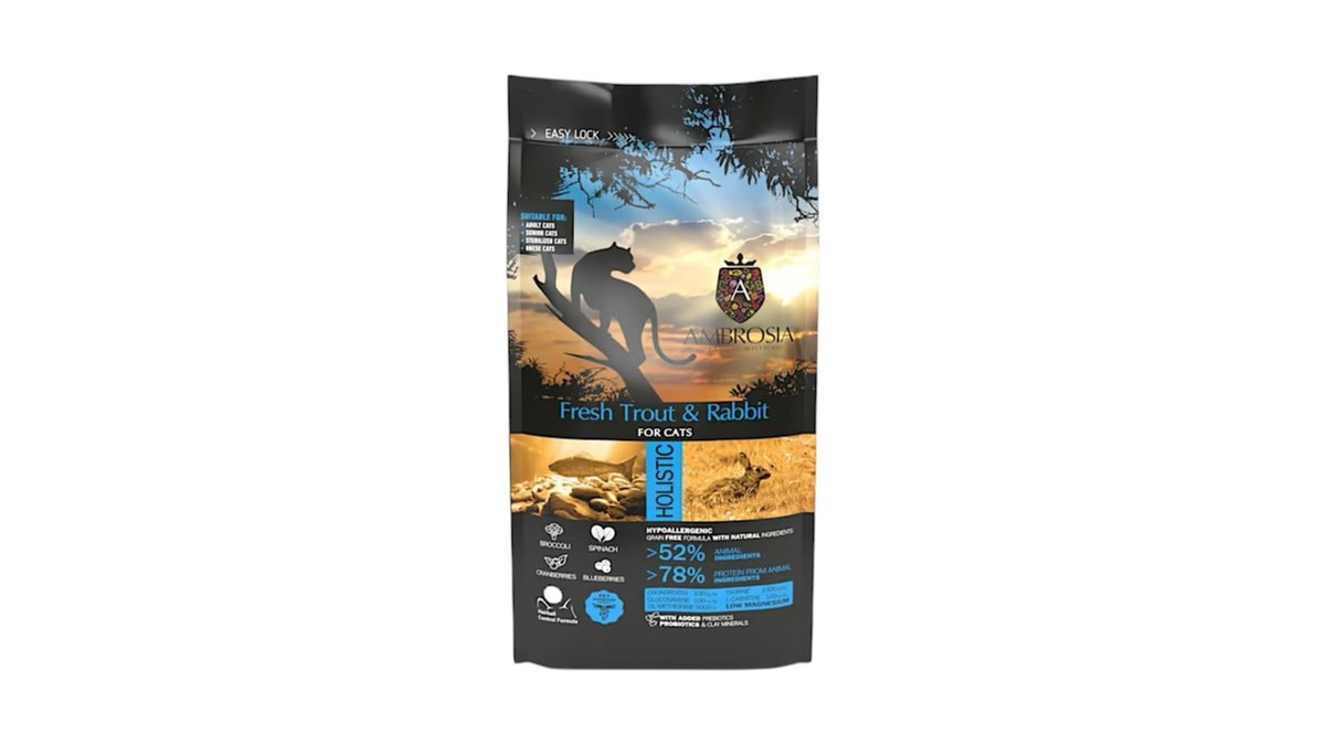 Ambrosia Grain Free Cat Adult Sterilized Fresh Salmon & Chicken 5kg