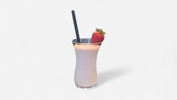 Objednať jahodový milkshake