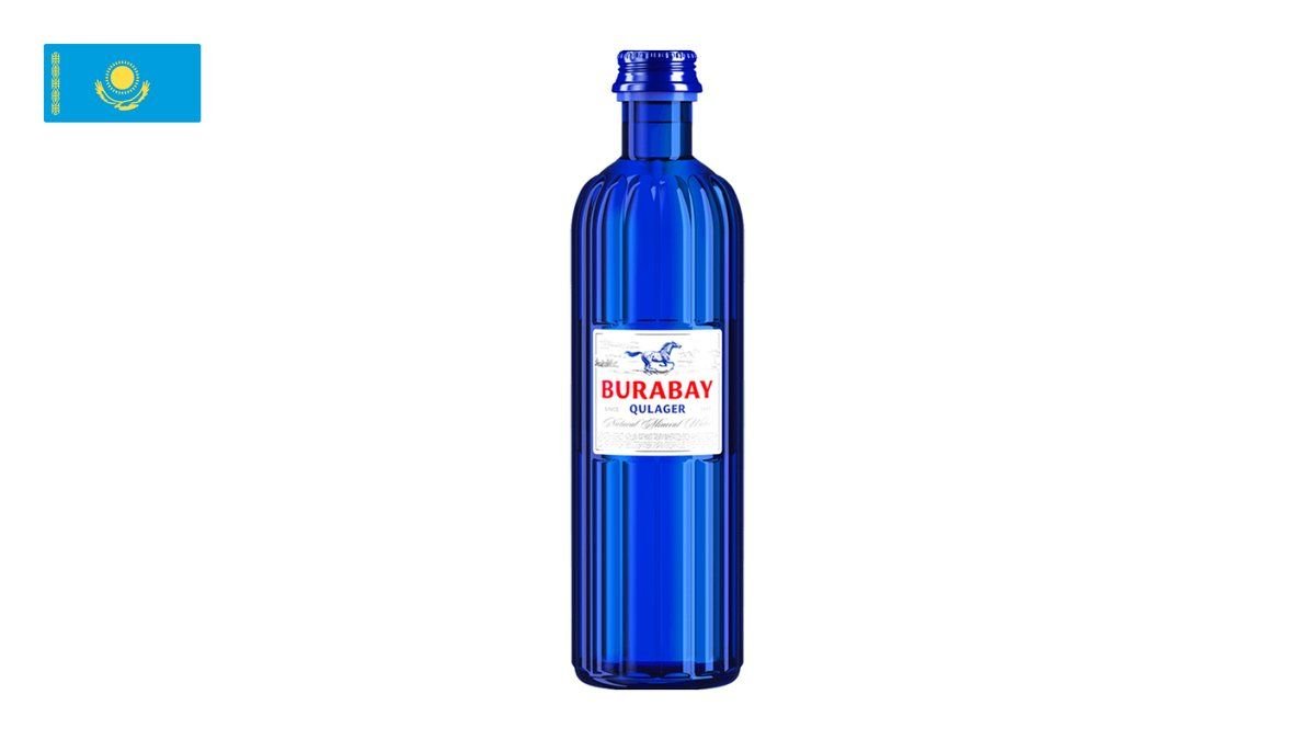 Вода Burabay Qulager минеральная газированная 0.5 л