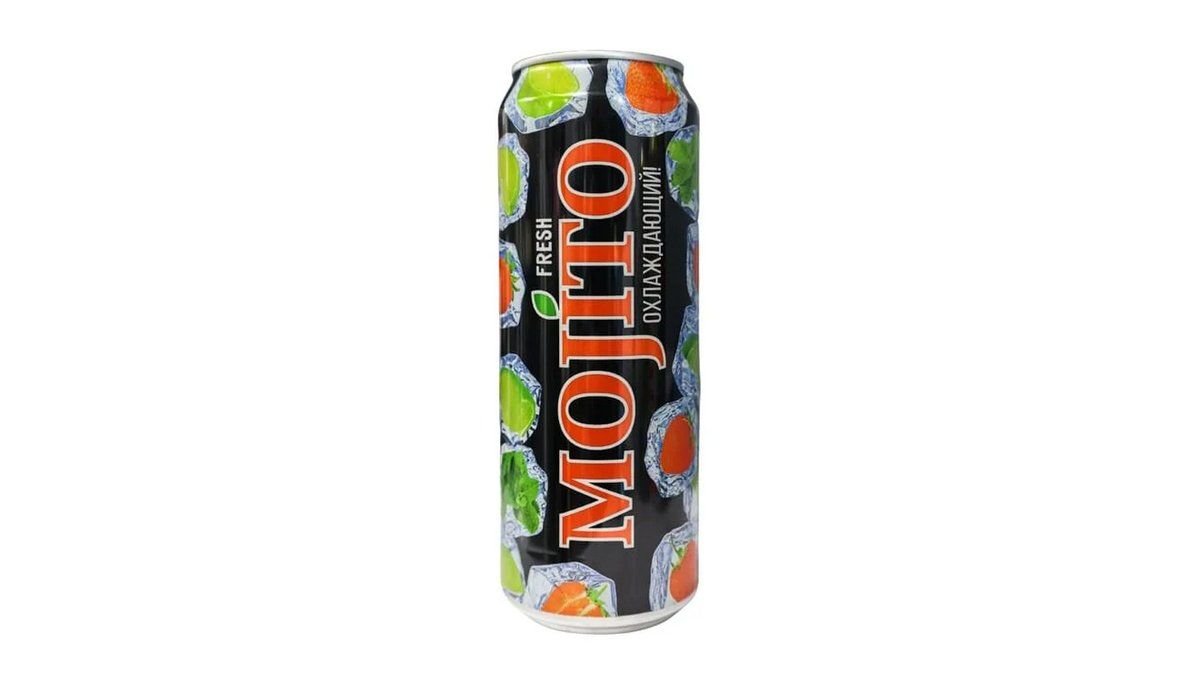 Напиток Fruit&Go Mojito strawberry 0.45 л