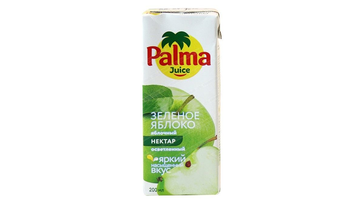 Palma, сок palma 1,95л зеленое яблоко, шт.