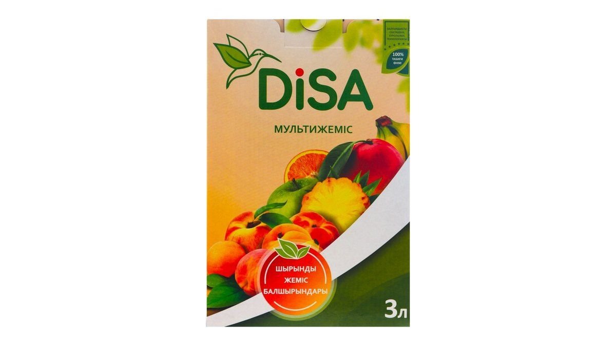 Нектар Disa мультифрукт 3 л коробка
