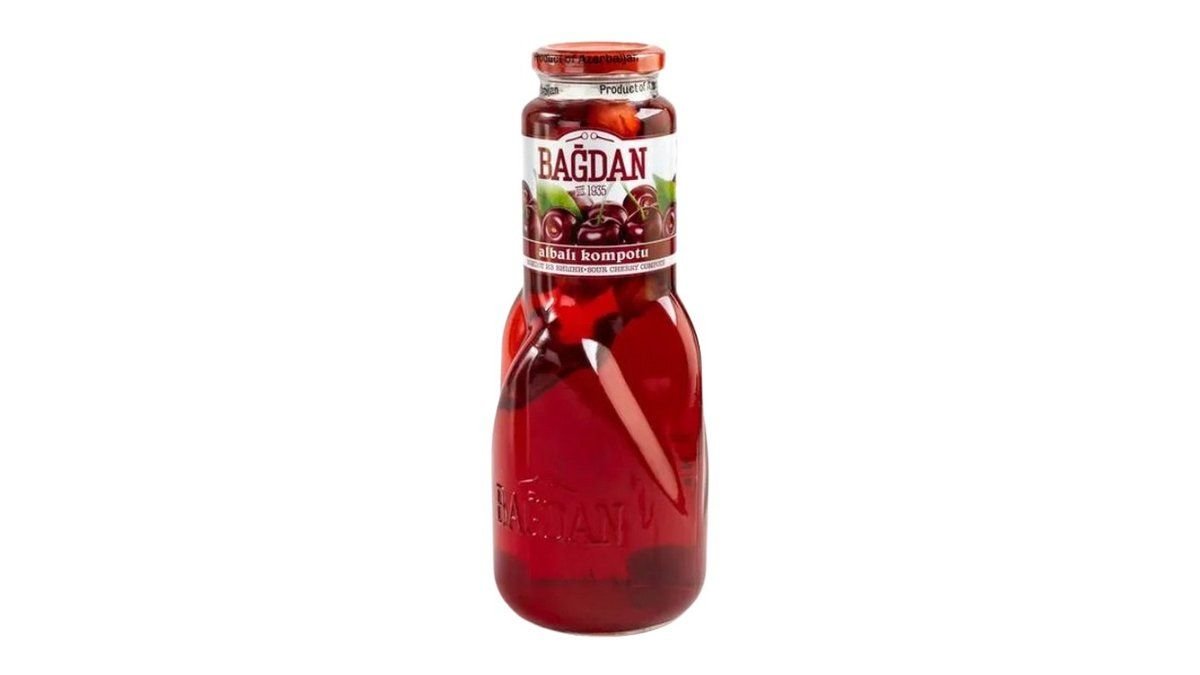 Компот bagdan 1л вишневый ст/б