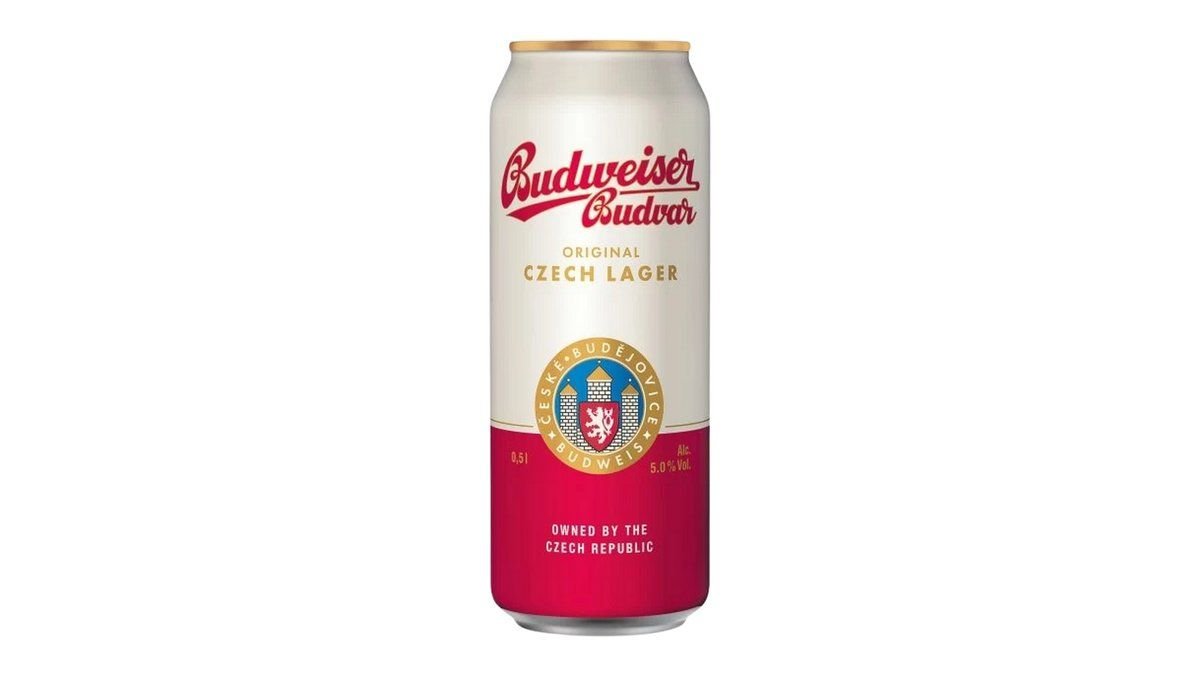 Пиво budweiser 0,5л budvar жб