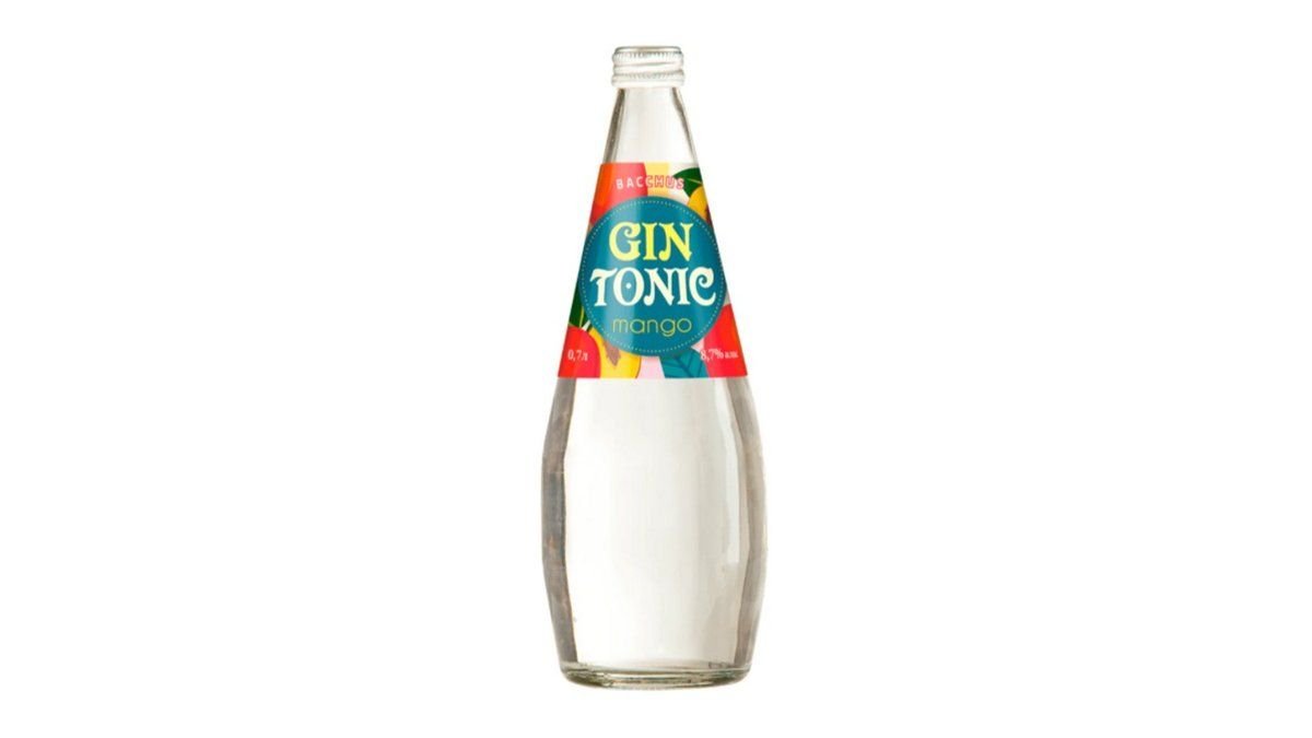 Джин-тоник Gin Tonic Mango 7.7% 0.7 л