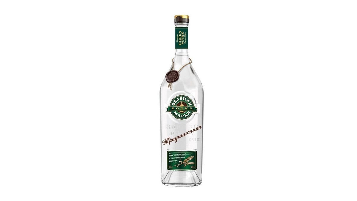 Водка Главспирттрест Зеленая Марка 0,5 л