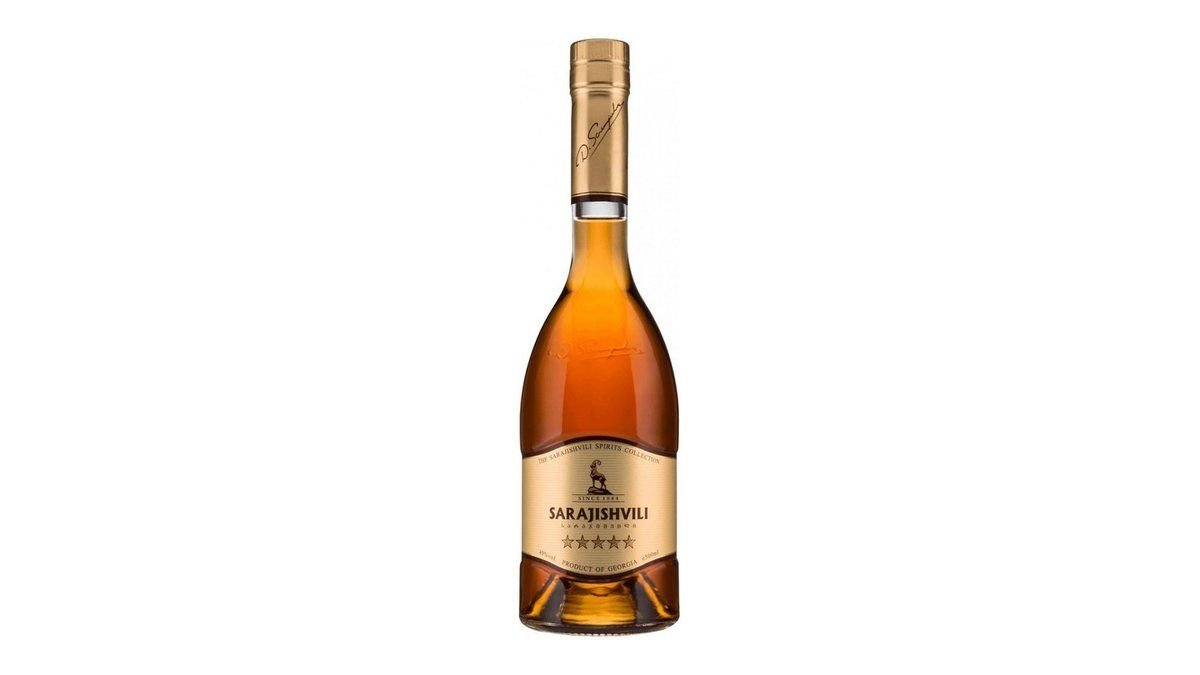 Коньяк Sarajishvilli 5 лет 40% 0.5 л