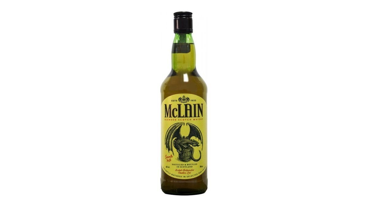 Виски Mclain Blended Scotch 40% 0.5 л