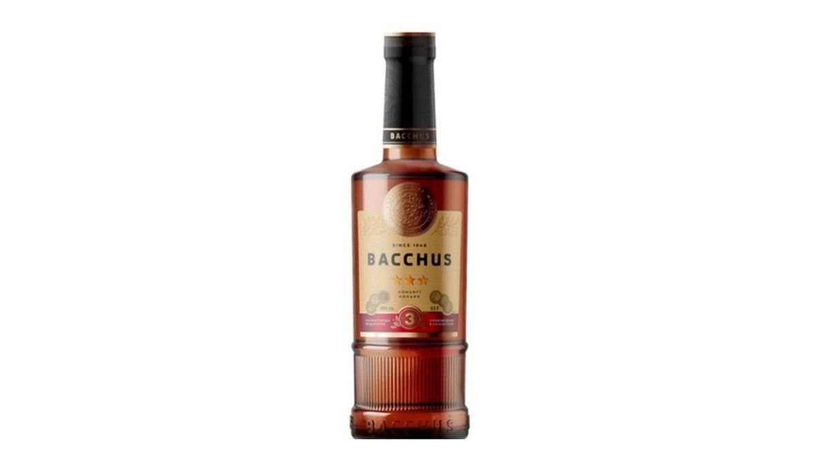 Коньяк Bacchus 3 года 40% 0.7 л