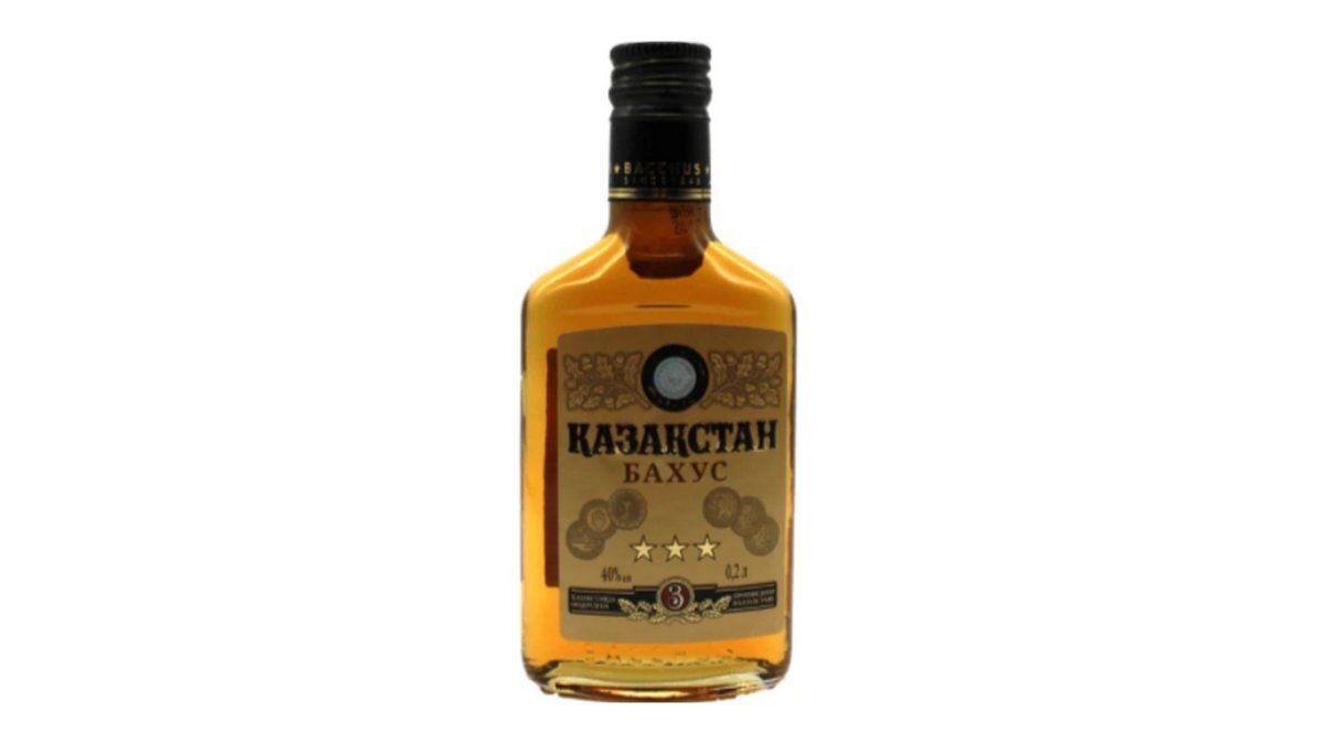 Коньяк Казахстан 3 года 40% 0.2 л