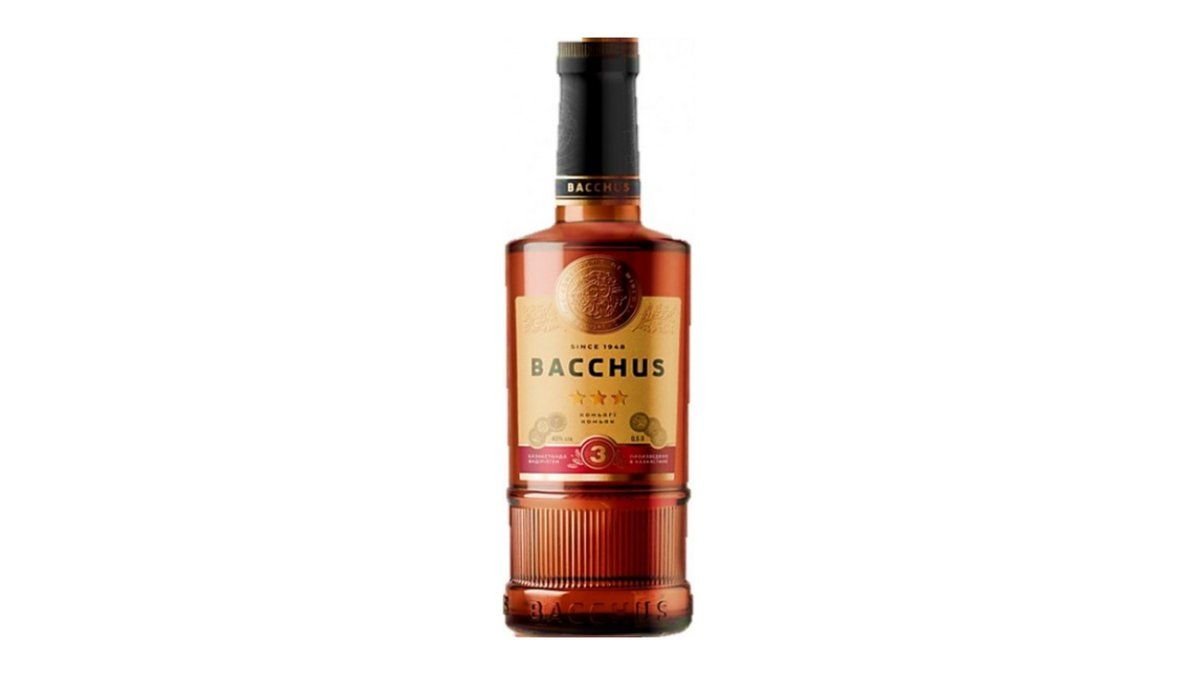 Коньяк Bacchus 3 года 40% 0.375 л