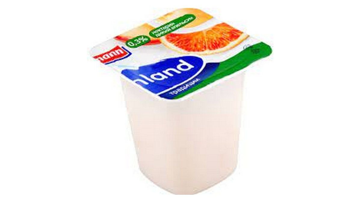 Йогурт Alpenland вишня-апельсин 0,3% 95 г