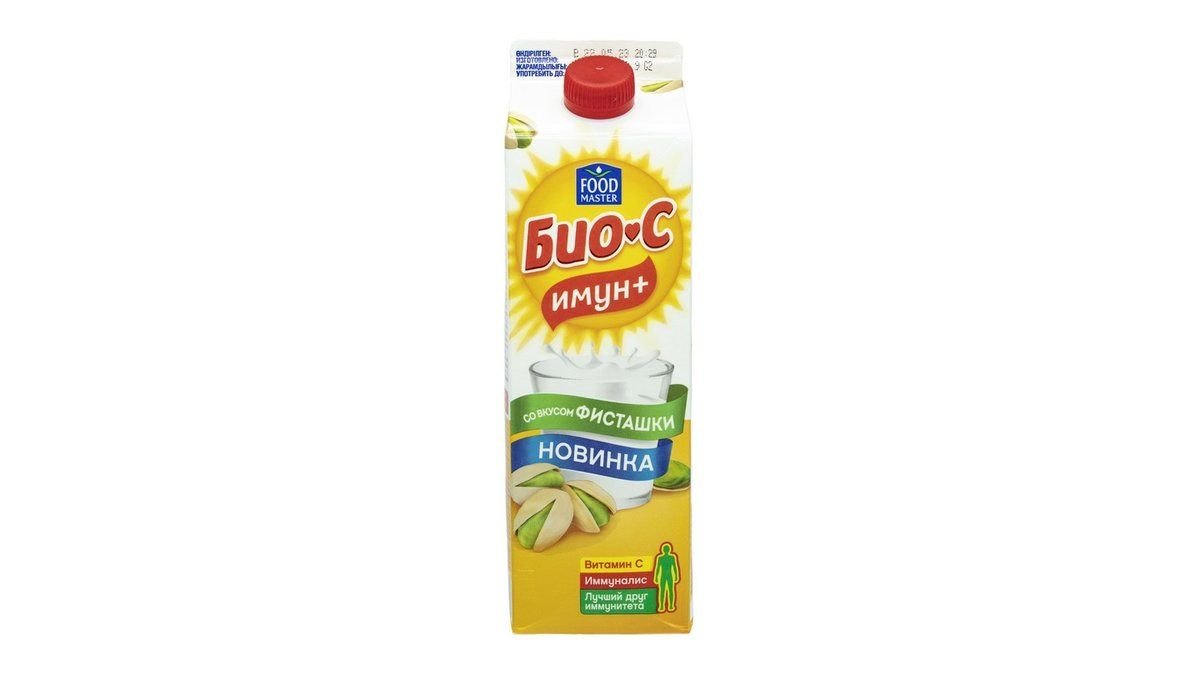 Йогурт питьевой Bio-S Имун+ фисташка 3,2% 900 г