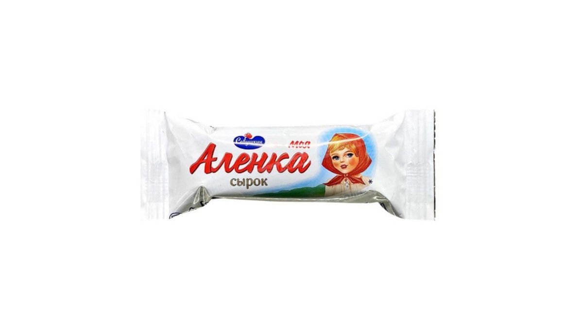 Сырок Савушкин творожный Моя Аленка 40 г