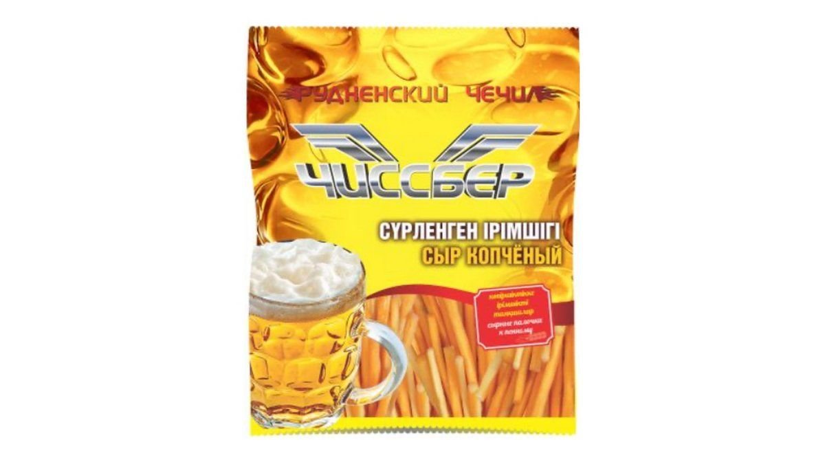 Сыр копченый рудненский Чиссбер соломка 50 г